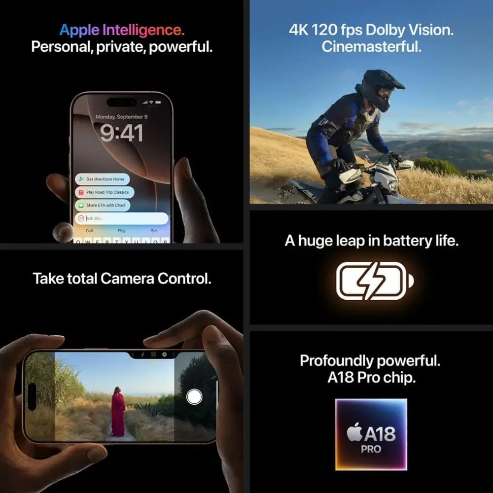 Apple iPhone 16 Pro Max Smartphone Renewed